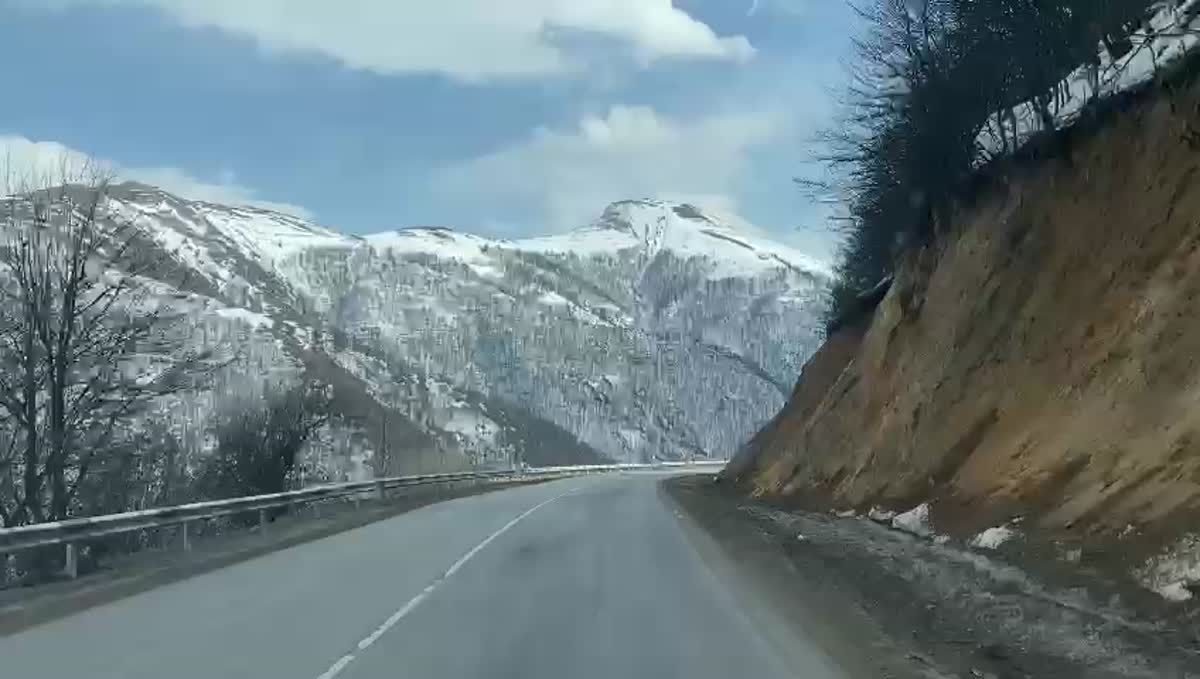 Armenia first icy mountain climb