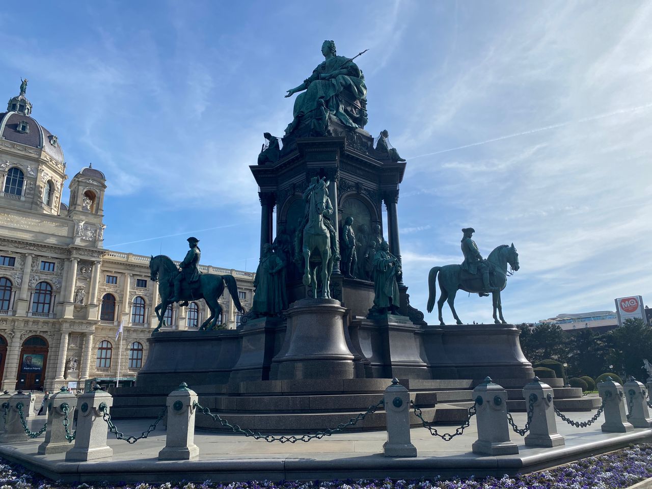 Maria Theresa monument at Maria-Theresien-Platz in Vienna