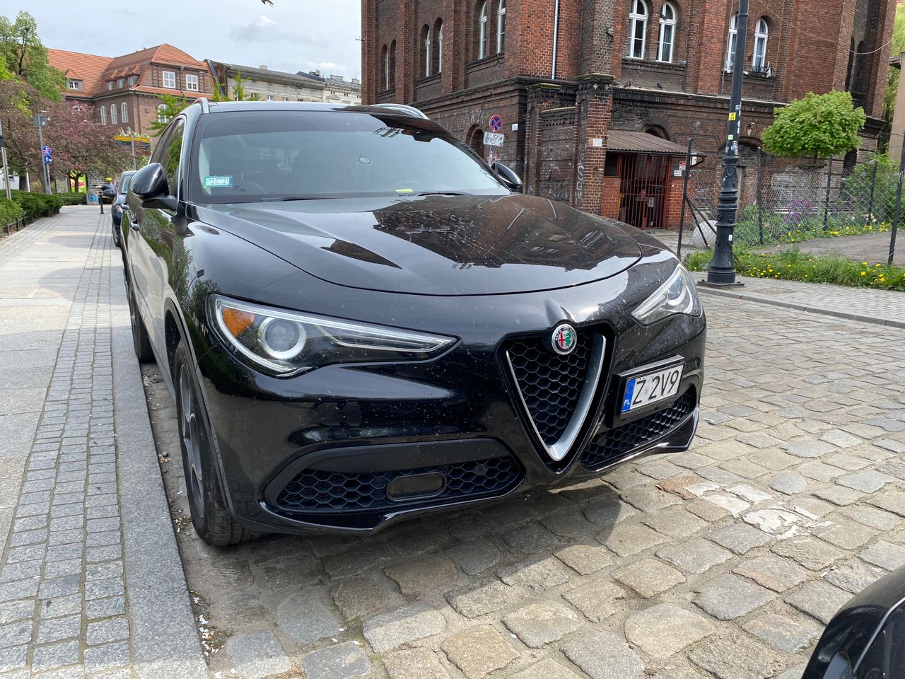 A beautiful car parked in Wrocław Poland